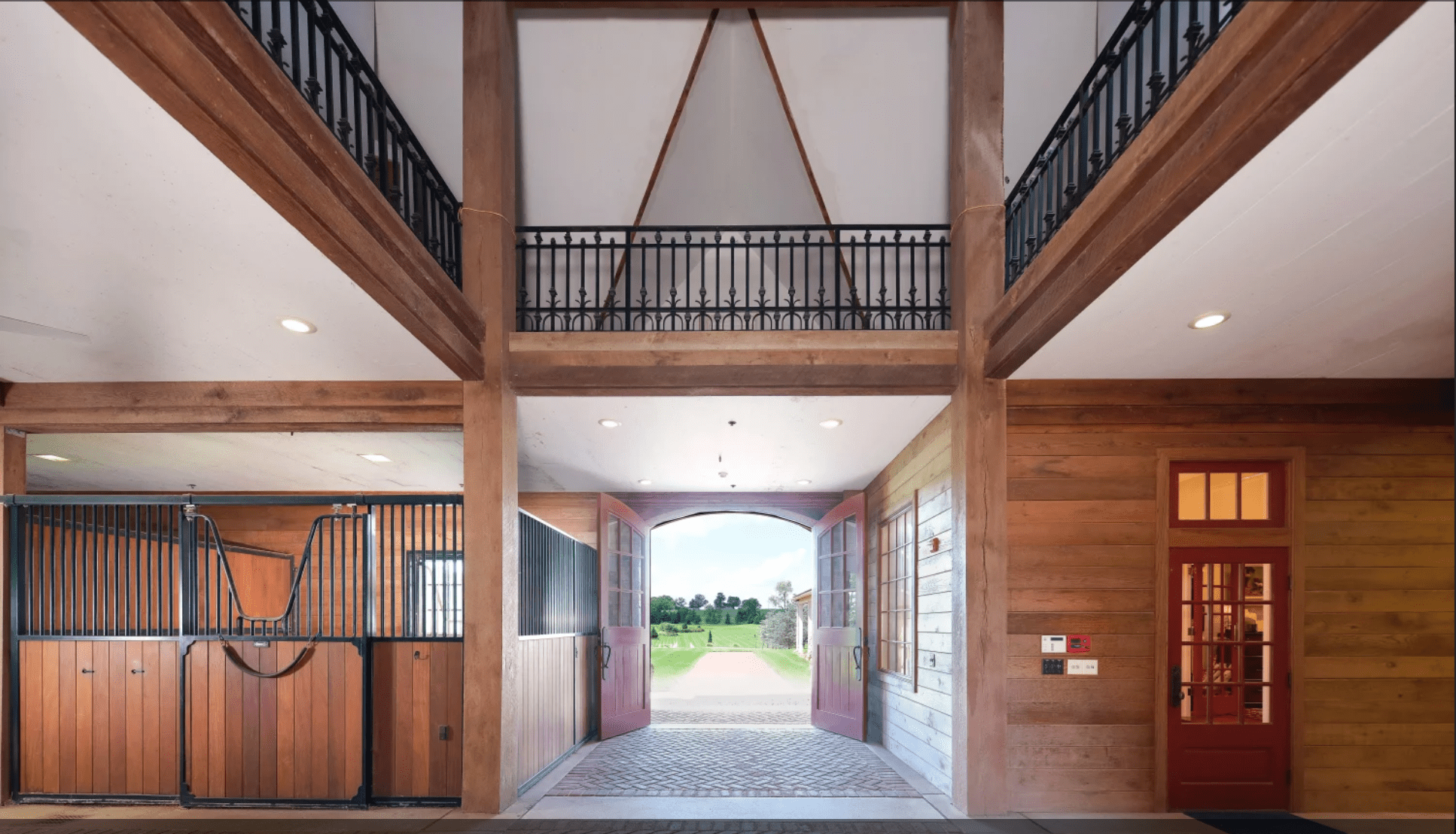 Holly Farm main barn interior