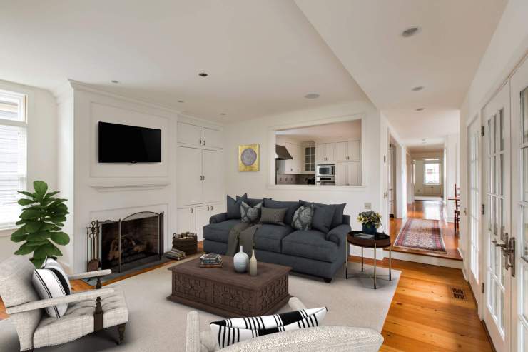 photo after virtual staging